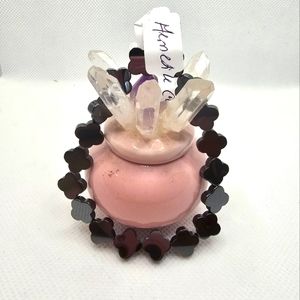 Hematite Clover Bracelet